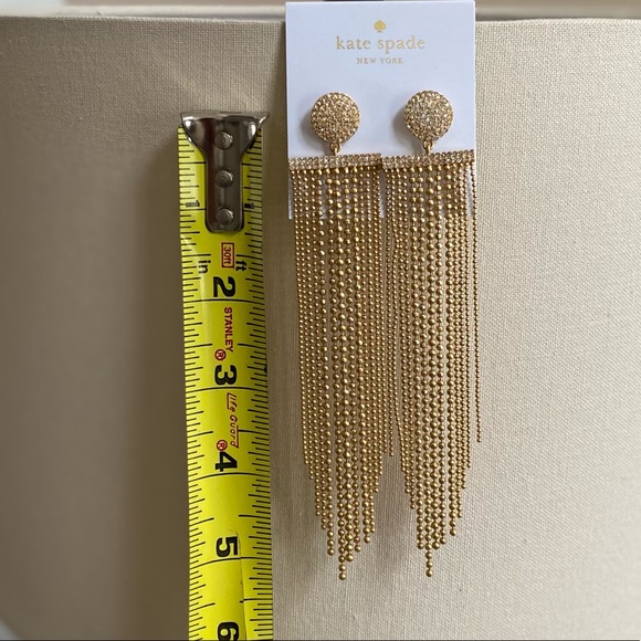 Kate Spade Glimmer Shimmer Statement Earrings - Picture 5 of 6